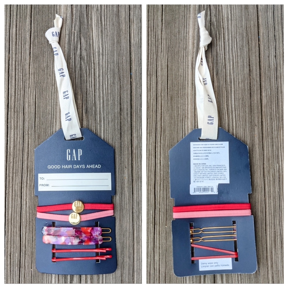 GAP Girl Hair clips Set NWT